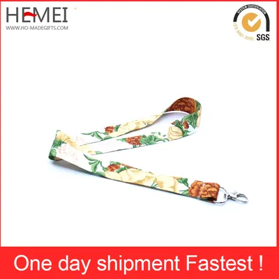 Custom Nylon Screen Printed Lanyards Fabric