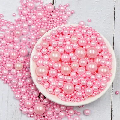 Super Gold and Super Silver Edible Cake Beads From China Factory
