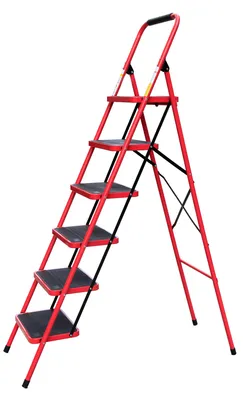 1.4m Household Steel Ladder with Wide Pedal