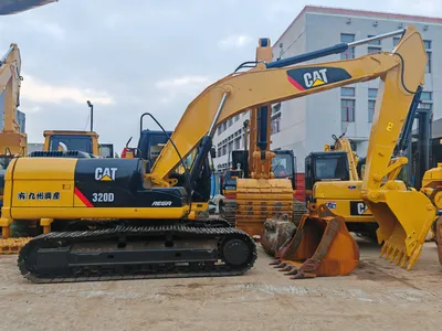 Used 20 Tons Medium Cat 320d Excavator Japan Original Excavator Good Condition