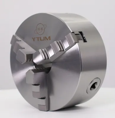 K11125 Three Jaw Lathe Scroll Chuck Plain Back Mounted