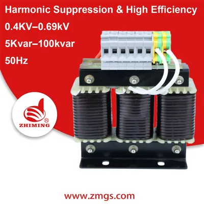 Zhiming Three-Phase Inrush Limiting Power Shunt Reactor for Capacitor Bank Switching