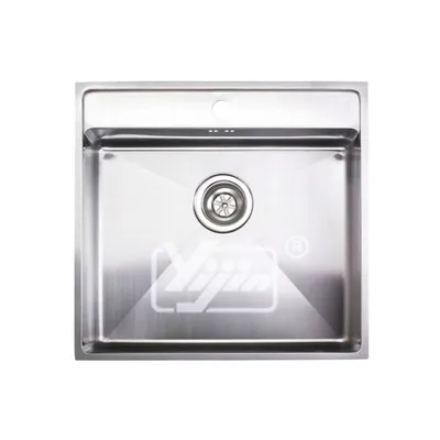 Hand Made Stainless Steel T-304 Radius Corner Sink