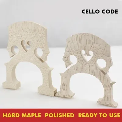 Wholesale Price OEM High Quality Manufacturer Direct Sales Maple 4/4 3/4 1/2 Cello Bridge Musical Instrument Accessories (LZSCBR099)