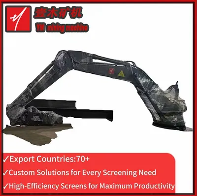 Customized Pedestal Breaker Boom System for Mining and Quarry