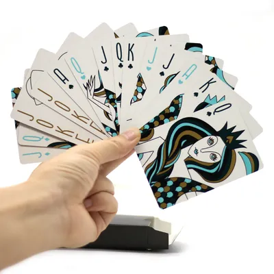 Free Sample Customise Design Printing Table Playing 54 Cards Poker