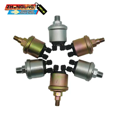 High-Precision 1/8 NPT Engine Oil Pressure Sensor for Vehicles for Diesel Generator Spare Parts