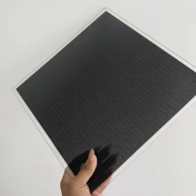 Luminous Solar Power Generating Facade Glass