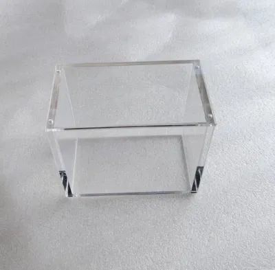 Transparent Plexi Acrylic Toy Model Display Case Box with Magnetic Lid
