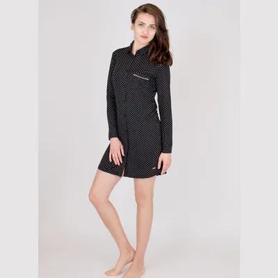 Long Sleeve Casual Loose T-Shirt Dress, Special New Design Summer Home Dress, Wome T-Shirt Viscose Printed Short Dress