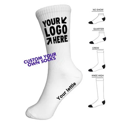 Calcetines De Deporte Knitted Cotton Sport Athletic Socks
