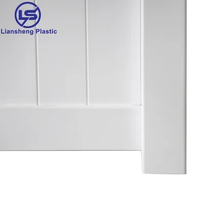 White Plastic Fencing Panel Factory Directly Supply Outdoor Garden Vinyl PVC Fencing