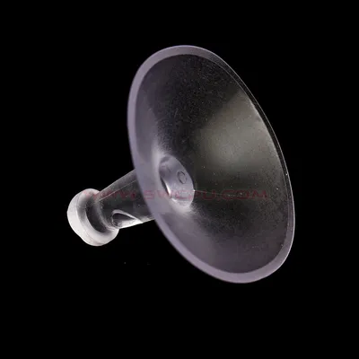Transparent Vacuum Silicone Rubber Sucker/Suction Cup for Glass