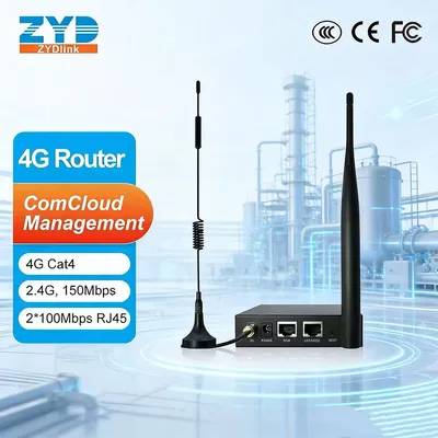 4G Router Helps Build Efficient Network for PLC and Equipment Control