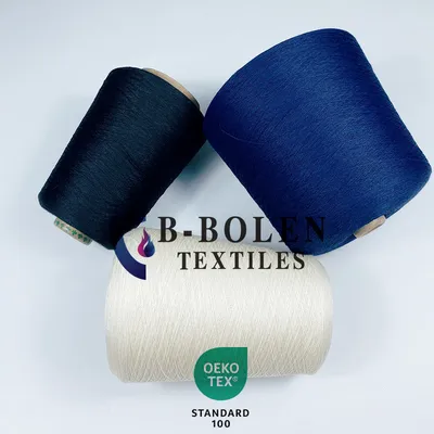 Flame Retardant Black Protex Modacrylic Yarn Modacrylic and Cotton Yarn