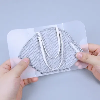 Portable Mask Clip Disposable Face Mask Case Storage Box Disposable Mask Keeper Storage Bag Folder