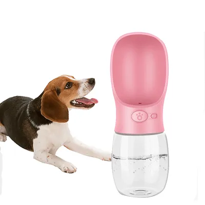 Zmaker Portable Pet Water Dispenser Travel Dog Water Bottle