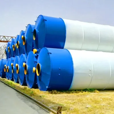 100 Ton Cement Silos for Concrete Batching Plant Price