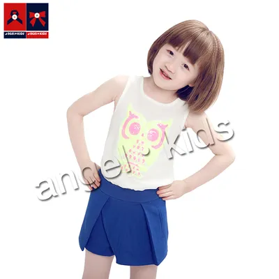 Girls Spandex Short Pants Children Pantskirt for Summer and Spring
