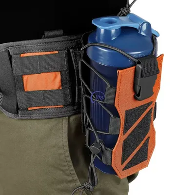 Best-Rated 600d Nylon Waterproof Durable Sporty Gear Molle Water Bottle Holder Pouch Tactical Modular Bag