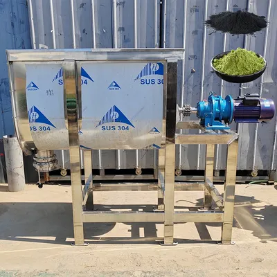220V/380V Stainless Steel Dry Powder Mixing Machine Horizontal Ribbon Mixer for Dry Chemical Powder Customized Powder Mixing Machine