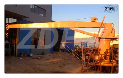 3t-10m Fix Boom Hydraulic Marine Crane