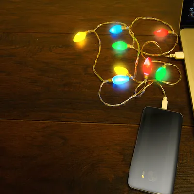 Lights USB Charging Cable for Android or iPhone