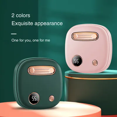 2021 Top Sale Gift High Quality Custom Logo Rechargeable Hand Warmer Portable Power Bank 10000mAh