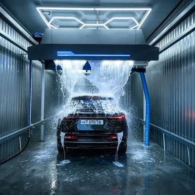 Smart Industrial Automatic Car Wash Machine with Auto Liquid Mixing and Proportioning