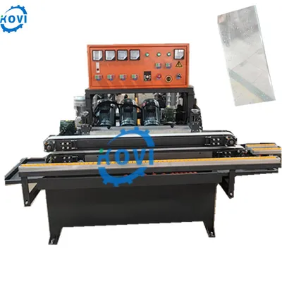 Horizontal Glass Edging and Polishing Machine Glass Processing Machinery Straight Line Beveling Beveler
