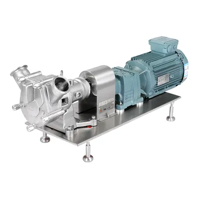 Sanitary Sine Pump with Mobile Cart and Control Box
