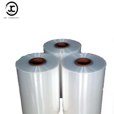 Plastic Thermal Shrinkable Film Roll 80mic Thick for Packing Beverage Bottles