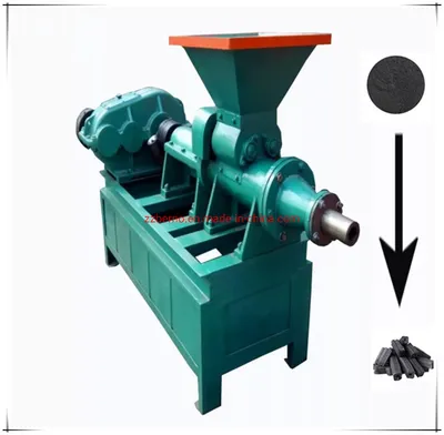 Cheap Price Charcoal Coal Making Extrude Briquette Machine