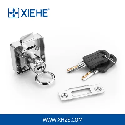 Zinc Alloy Computer Key Drawer Lock with Automatic Spring Lock Latch