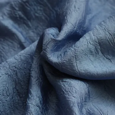 Factory Direct Crumpled Curtain Fabric