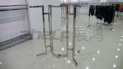 Stainless Steel Garment Display Racks (ZH-G107)