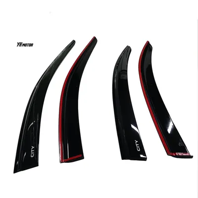High Quality Car Accessory Wind Deflector Rain Shield Car Window Visor for Dodge RAM 1500 (2009)
