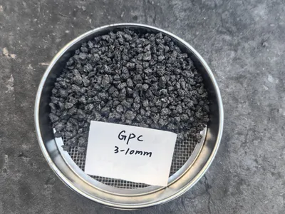 Premium Low S Low N 0-2mm Artificial Graphite Petroleum Coke GPC for Steel Making