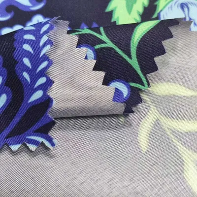Colorful Polyester Fabric with Unique Prints for Fashion and Home Decor
