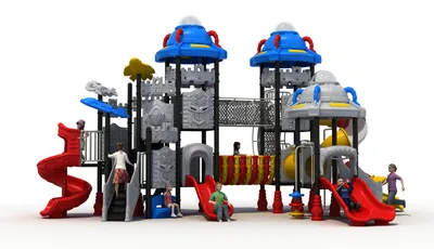 Ultimate UFO Large Slide for Kids' Outdoor Adventure Fun