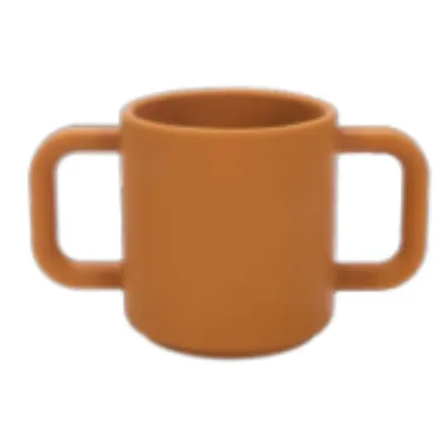 Soft Silicone Infant Training Cup with Safe Squeezable Design