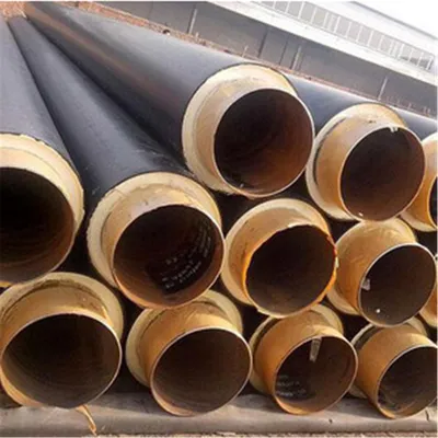 High Destiny PU Form Heat Insulation Preservation Carbon Steel Pipes