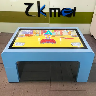 Hot Sale 43 Inch Touch Table with Educational Games Optional Logo Customization