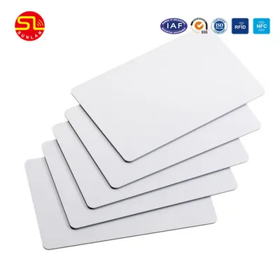 13.56MHz Cr80 PVC Blank Contactless NFC Card