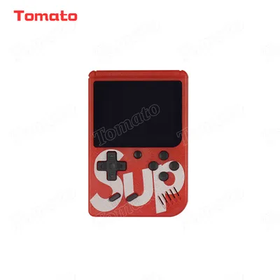 Red 20PCS 400 in 1 Sup Portable Mini Video Handheld Game Machine Console for 1 Player
