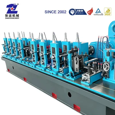 Automated Steel Pipe Welding Line for Industrial Applications