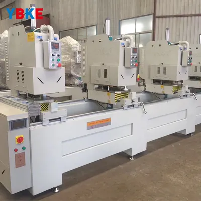 PVC Window Door Welding Machine Double Head Window Door Seamless Welding Machine