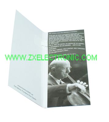Promotional Sound Greeting Card with High Sound Quality