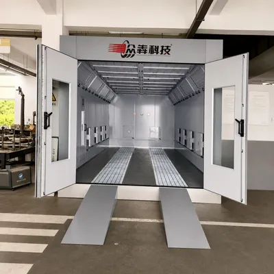 Zonben Open-Face Single-Station Spray Paint Booth for Truck Trailer Coating