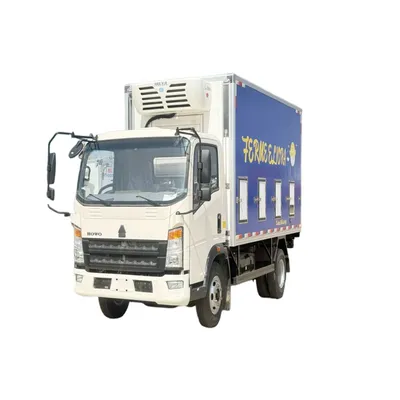 HOWO Chicken Seedling Truck King Refrigerator Unit Truck